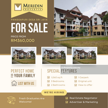 Pangsapuri Desa Sri Jaya, 1060 sq.ft, Original Unit, Perai