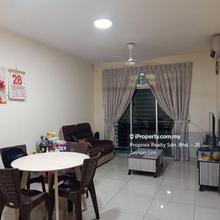 Fully Furnished Corner Unit @ East Bay Apartment (Seri Bayan), Masai