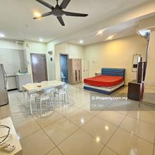 Fully furnished flexis studio
