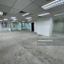 Partly furnished 2000sf office walk to KLCC Pavilion LRT MRT