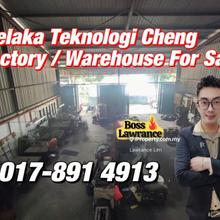 Taman Teknologi Cheng Warehouse / Factory For Sale 
