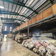 Non bumi Detached Factory at Tg Minyak for Sale 
