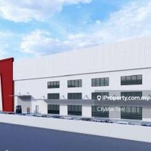Bukit Minyak Industrial Unit With Large Land