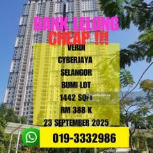 Bank Lelong Freehold Verdi Residence Cyberjaya Selangor