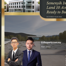 Villa raya industrial Park 10 Acre Industrial Land Flat Land Rm75psf