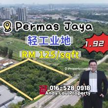 Permas Jaya Light Industry Land Square Shape