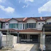 Sungai Abong Double Storey Terrace House For Sale In Muar