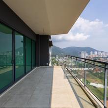 Large corner unit Unfurnished with greenery view