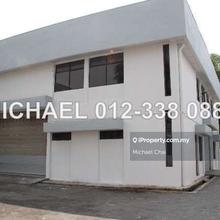Semi-D factory for Rent