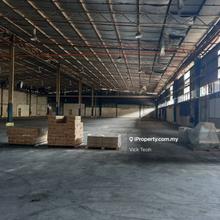 Semi Detached Warehouse Factory 200amps 33,600sf Perusahaan Kulim