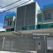 4 storey super semi d fully furnished with lift for sale