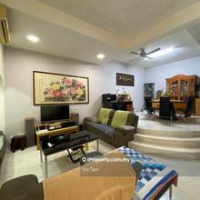 2 Storey Freehold Terrace with 24 Hours Security For Sale !