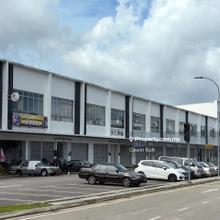 New 2 Storey Shop Office, Bandar Seri Alam near school, Unblocked View