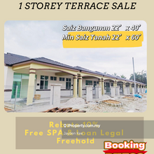 Bagan serai 1 storey terrace sale full loan new project 