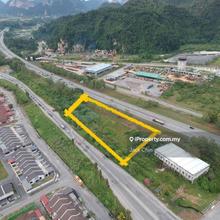Very High Car Traffic  1 acre commercial land 