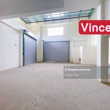 1.5 Storey Light Industry Terrace Factory For Rent Few Unit Available 