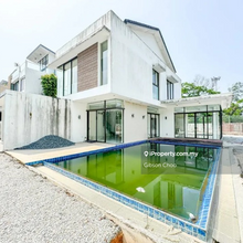 3 storey corner bungalow for sale in twin palms, bandar sungai long.