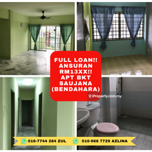 Apartment Bukit Saujana Bendahara Full Loan