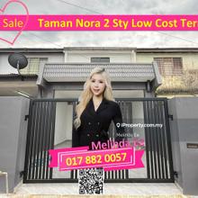Ulu Tiram Taman Nora Fully Renovated 2 Storey Low Cost Terrace 3bed