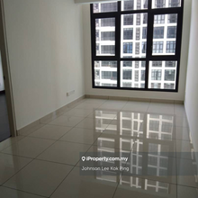 Unfurnished unit high floor 