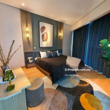 Partly-furnished spacious units equipped with High-end appliances