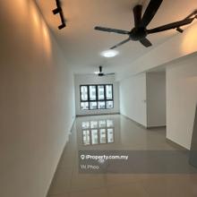 Partially furnished unit