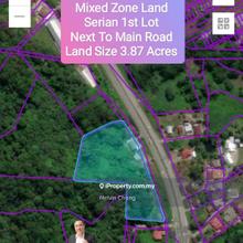 Beside Main Road Mixed Zone Land At Serian For Sale