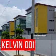 Detached Light Industrial Factory Warehouse For Sale at Batu Kawan