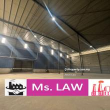 Valdor factory warehouse for rent near Batu Kawan Sungai Bakap 1200amp