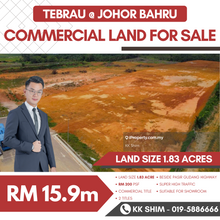 Tebrau 1.83 Acres Commercial Land for Sale