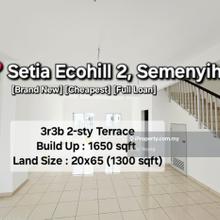 Full loan Cheapest 20x65 2 Storey Terrace for Sale, Specialist Agent