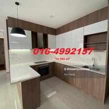 Brand new unit. Distance Penang Bridge view. High floor.