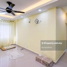 Partially Furnished Apartment Megah Villa Kota Warisan