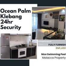 Great Fully Furnish 24hr Guard Ocean Palm Swimming Pool Klebang