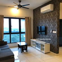 Fully furnished, facing park 