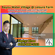 Bayou Water Village @ Leisure Farm 2 Storey Terrace House