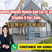 Setia Tropika 9 Double Storey Cluster House End Lot