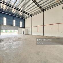 Semenyih, 3 Storey Corner Semi D Factory, Warehouse with Lift 28k sf