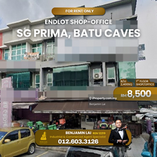 Sg Prima Batu Caves End Lot 1st Floor Office for Rent