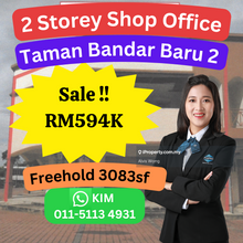 Cheap Rm206k 2 Storey Shop House Taman Bandar Baru 2 Pokok Sena Kedah