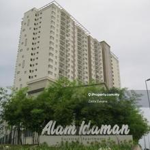 2 Bedrooms, Alam Idaman Service Apartment, Seksyen 22, Shah Alam.