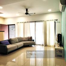Bandar Rimbayu 2 storey superlink furnished house 