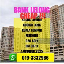 Bank Lelong Kuchai Avenue Service Apartment, Kuchai Lama Kuala Lumpur