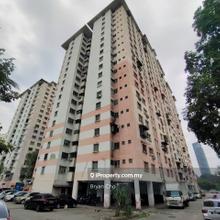 Pelangi apartment, level 2, Full Loan, Low depo, 650 sf, Low cost