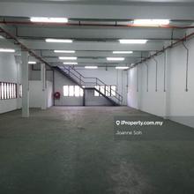 Taman Perindustrian Bandar Kinrara,Puchong warehouse for sal