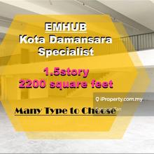 Emhub Kota Damansara, Petaling Jaya, Sungai Buloh 1.5story warehouse 