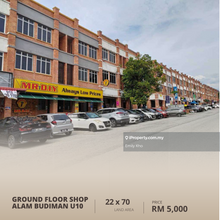 Ground Floor l Alam Budiman Seksyen U10 Shah Alam