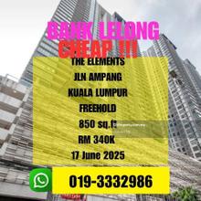 Bank Lelong The Elements Jalan Ampang Kuala Lumpur
