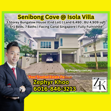 Senibong Cove @ Isola Villa Permas Jaya 3 Storey Bungalow House 