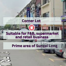 Corner Ground Floor Shoplot For Rent